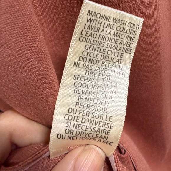 NWT Max Studio Moto Jacket, dusty rose, Size Large - Picture 4 of 6